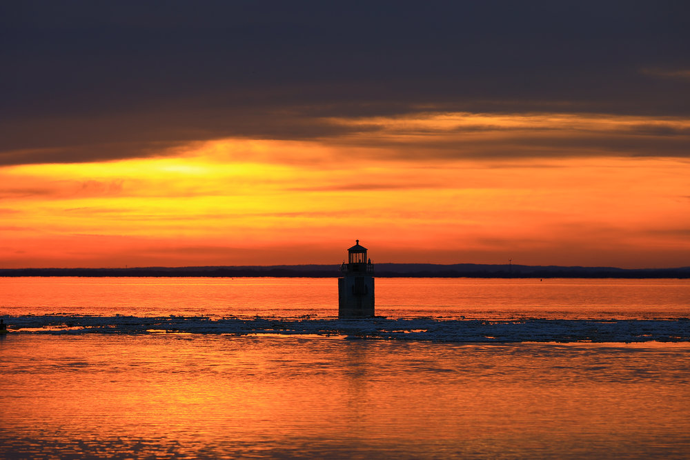 Phare au Crépuscule
