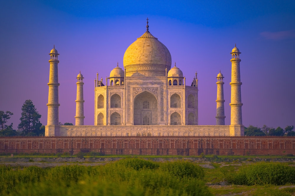 Taj Mahal Crépuscule